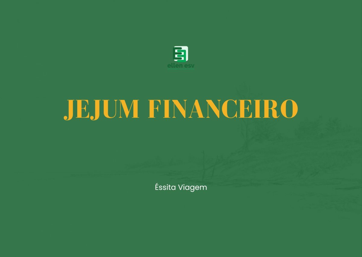E-book Jejum Financeiro